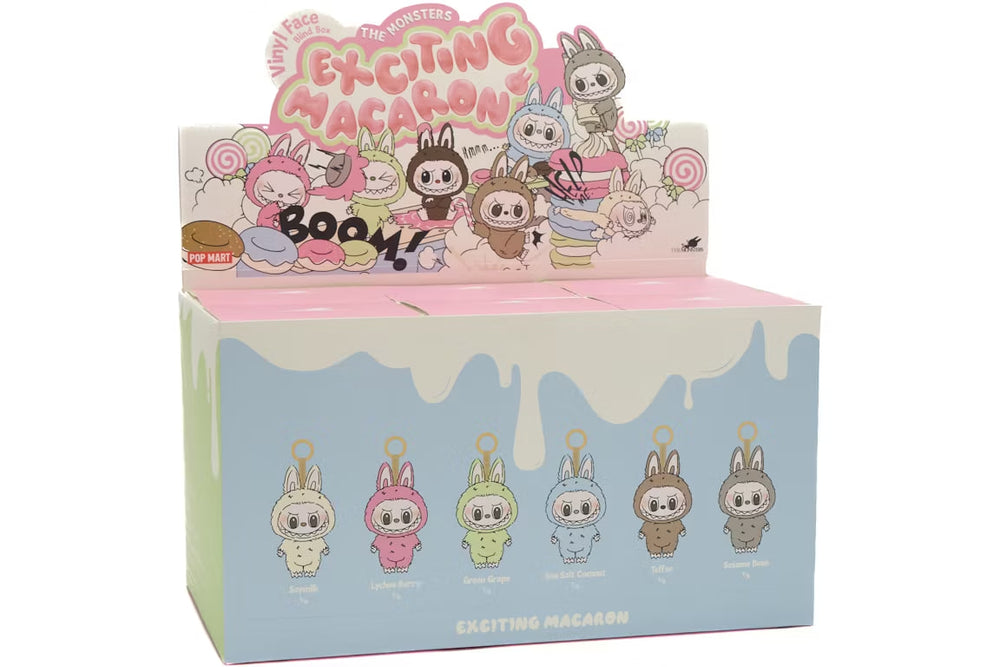 Labubu - Exciting Macaron: Sealed Case (6 Blind Boxes)