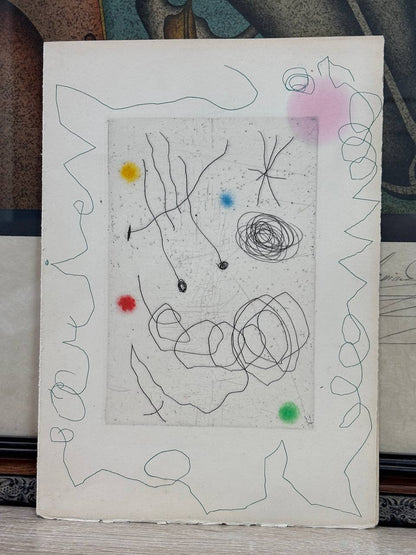 Joan Miró – La chouette et l’escargot (The Owl and the Snail), 1964