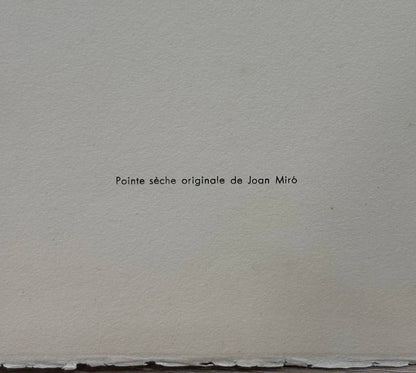 Joan Miró – La chouette et l’escargot (The Owl and the Snail), 1964