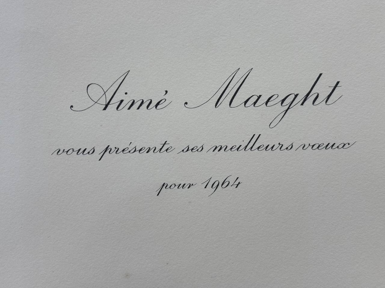 Joan Miró – La chouette et l’escargot (The Owl and the Snail), 1964