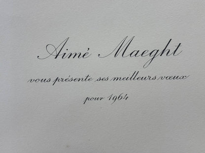 Joan Miró – La chouette et l’escargot (The Owl and the Snail), 1964