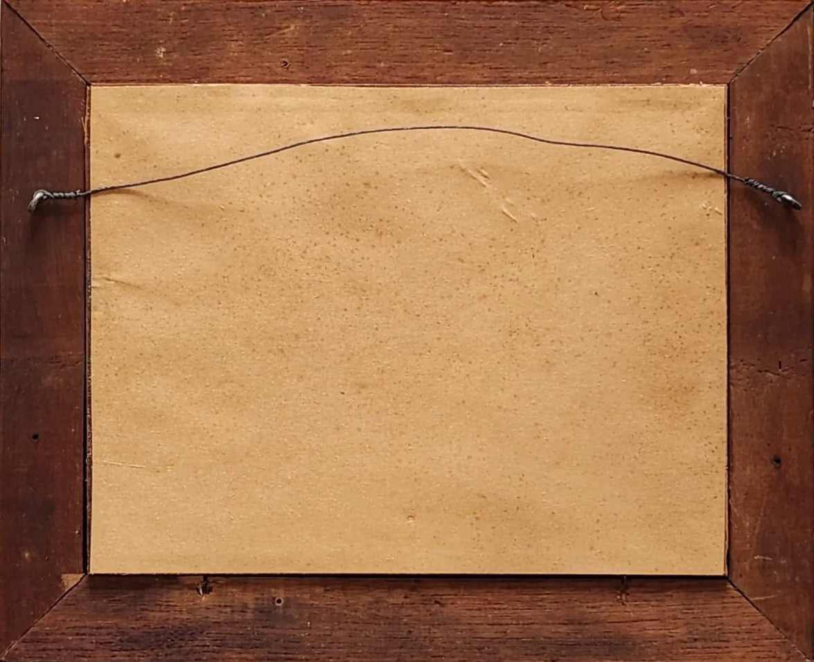 Alexandre Benois - Interior with Blue Door (Watercolor on Paper), 1948