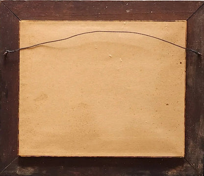 Alexandre Benois - Interior with Golden Curtains (Watercolor on Paper), 1948