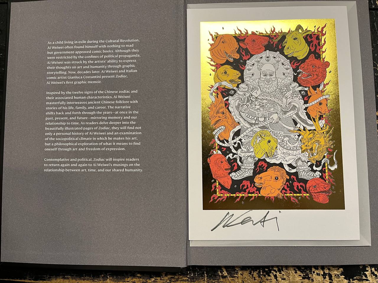 Ai Weiwei - Deluxe Edition Signed Art Print 