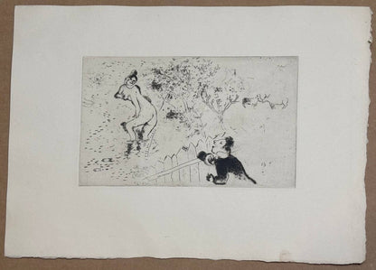 Marc Chagall - Desire III. Les sept Péchés capitaux (The Seven Deadly Sins), 1925