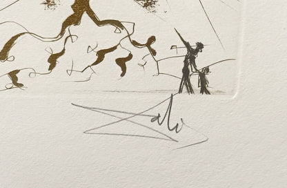 Salvador Dalí - Christmas Card "Star of Bethlehem" (1971)