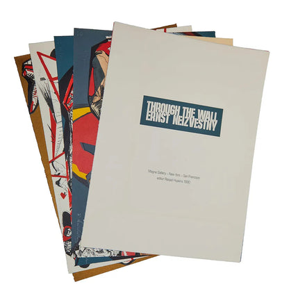 Ernst Neizvestny – Through the Wall (Complete Suite of 5 Lithographs), 1990