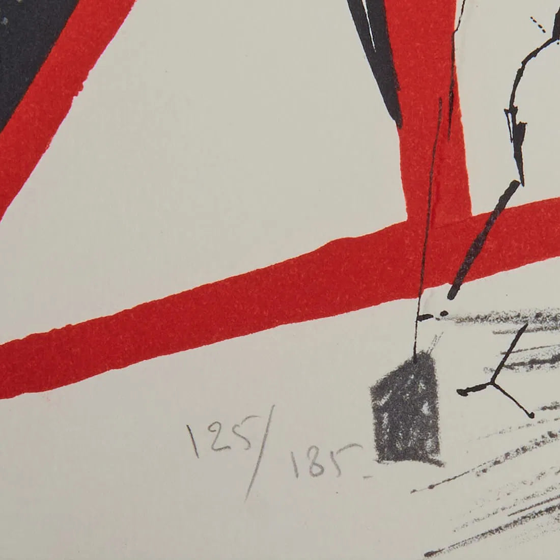 Ernst Neizvestny – Through the Wall (Complete Suite of 5 Lithographs), 1990