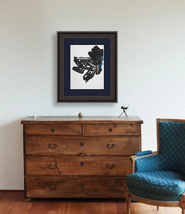 Pierre Soulages - Lithographie n°17 (Original lithograph, 1963) - Hedonism Gallery