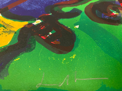 Bengt Lindström - The Seven Deadley Sins (Original lithograph, hand-signed, 1970s)