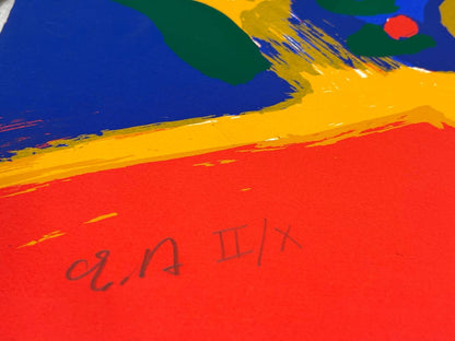 Bengt Lindström - Giant (Original lithograph, hand-signed, 1970s)