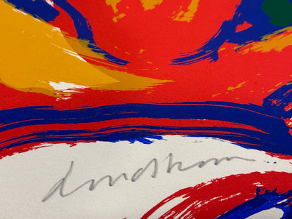 Bengt Lindström - Giant (Original lithograph, hand-signed, 1970s)