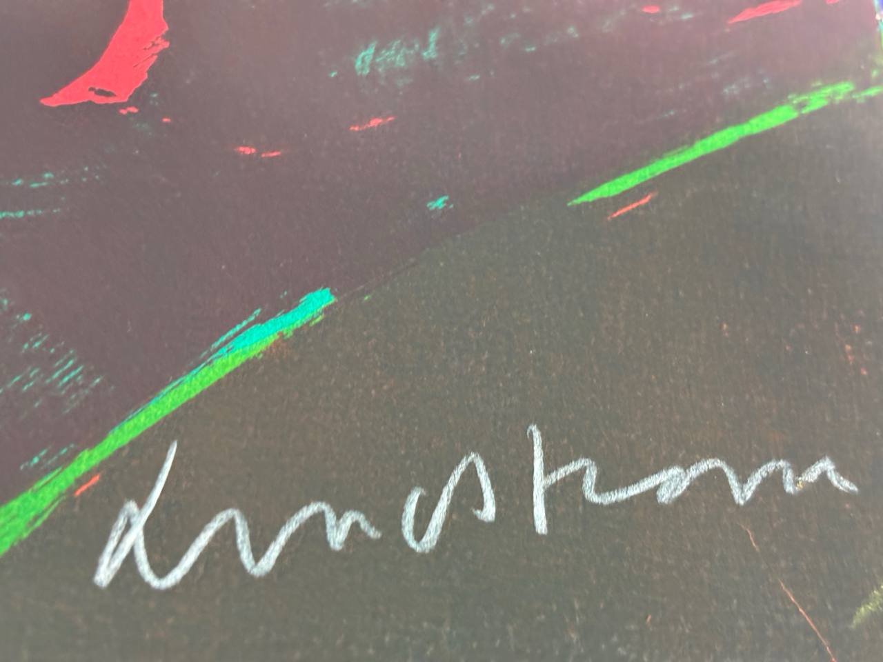 Bengt Lindström - Man and Animal (Original lithograph, hand-signed, 1970s)