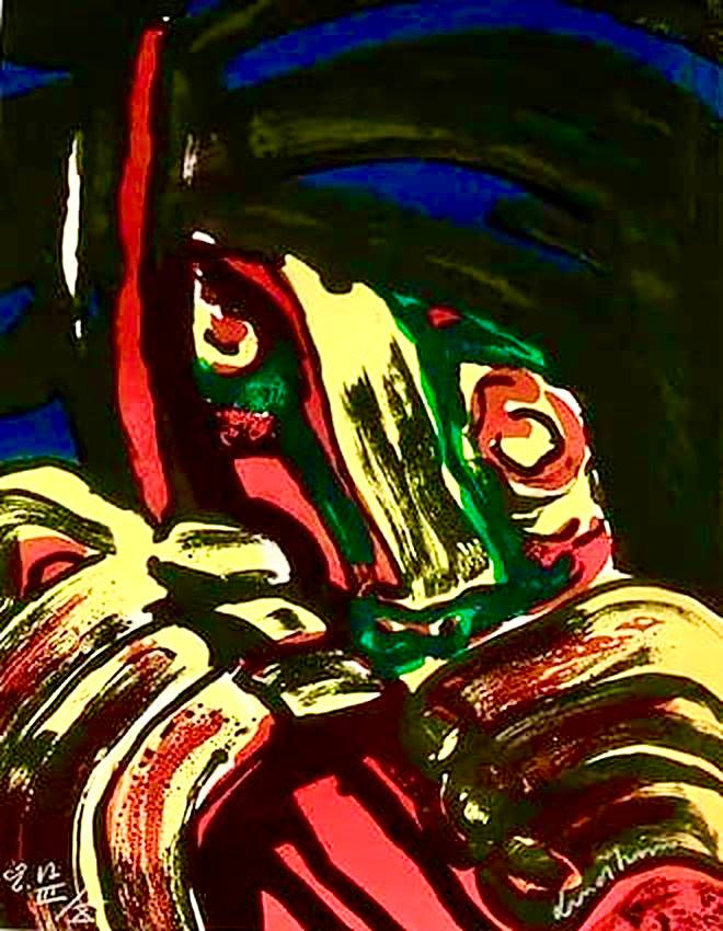 Bengt Lindström - Untitled (Original lithograph, hand-signed, 1970s)