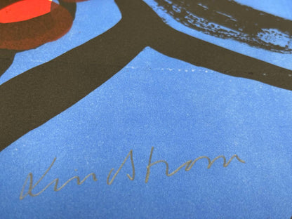 Bengt Lindström - Embrace (Original lithograph, hand-signed, 1970s)