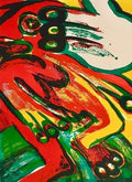 Bengt Lindström - The Breath of Air (Original lithograph, hand-signed, 1970s)