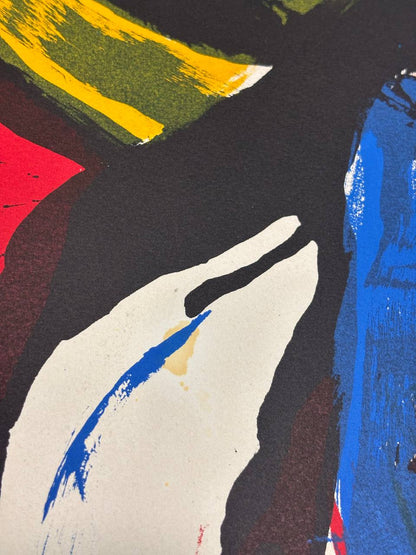 Bengt Lindström - Discovery (Original lithograph, hand-signed, 1970s)