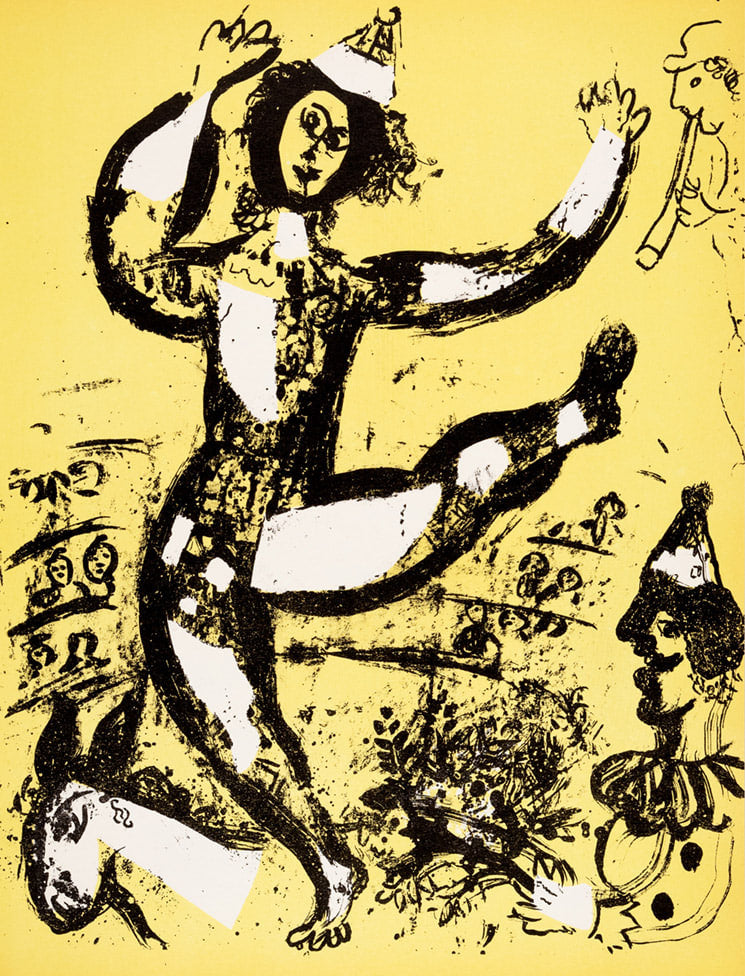 Marc Chagall - Le Cirque (Original lithograph, 1960)