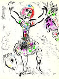 Marc Chagall - La Jongleuse (Original lithograph, 1960)