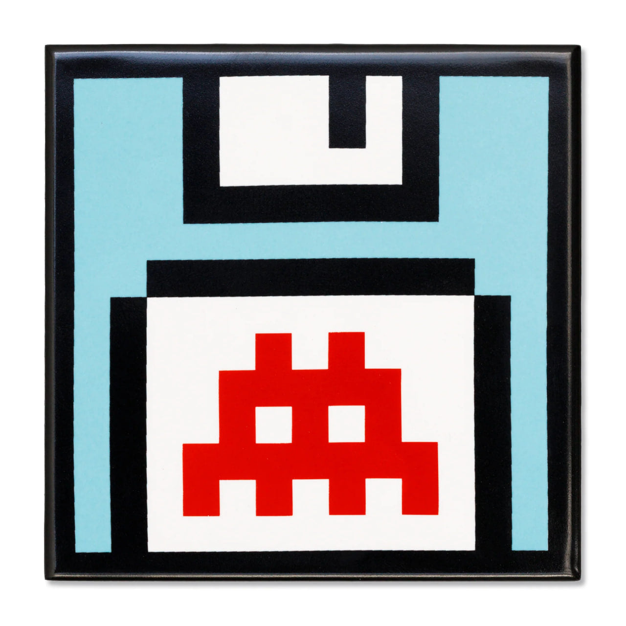 INVADER - Ceramic Tile: Floppy Disk (2026)