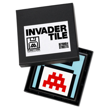 INVADER - Ceramic Tile: Floppy Disk (2026)