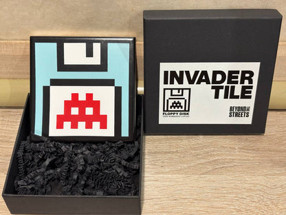 INVADER - Ceramic Tile: Floppy Disk (2026)
