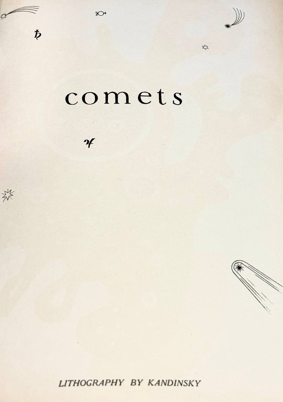 Wassily Kandinsky - Comètes (Original Mourlot Lithograph, Verve, 1938)