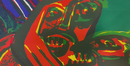 Bengt Lindström - Untitled (Original lithograph, hand-signed, E.A. II/X, 1970s)