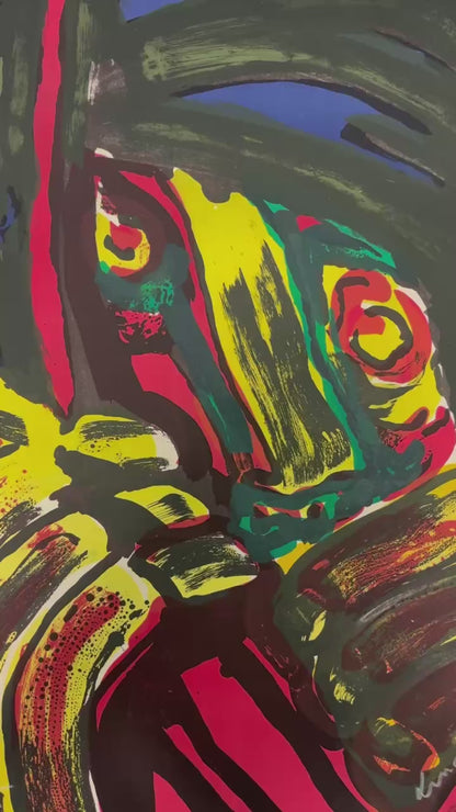 Bengt Lindström - Untitled (Original lithograph, hand-signed, 1970s)