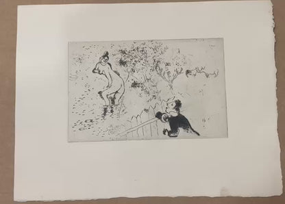 Marc Chagall - Desire III. Les sept Péchés capitaux (The Seven Deadly Sins), 1925