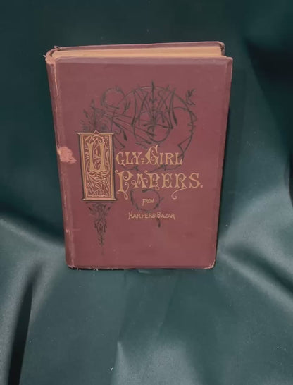 Ugly-Girl Papers from Harpers Bazar (New York, 1875)