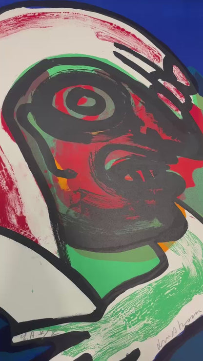 Bengt Lindström - Thor (Original lithograph, hand-signed, 1970s)