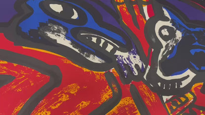 Bengt Lindström - Untitled  - EA I/X (Original lithograph, hand-signed, 1970s)